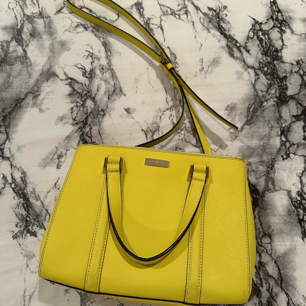 Kate Spade Yellow-Green Handbag